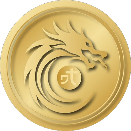 The golden dragon emblem of Dejitaru Tsuka